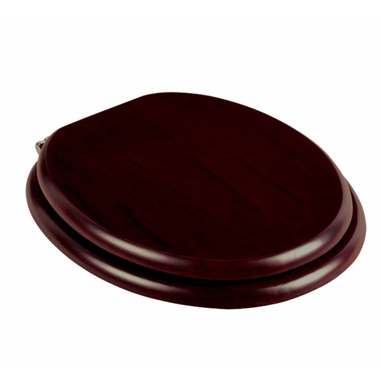 The Renovators Supply Inc. Solid Hardwood Round Toilet Seat Wayfair